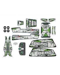 BERG Aufkleber-Set X-PLORE - für alle XL und XXL X-PLORE Gokarts 51.15.00.46