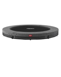 Trampolin BERG Favorit InGround 200 Grau - SPORTS Version ohne Sicherheitsnetz 35.07.53.00