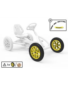 BERG Komplettrad 12.5x2.25-8 Gelände 10-Speichen Gelb VL, VR - Für Buddy Cross Gokarts ab Bj. 2022 51.42.00.36