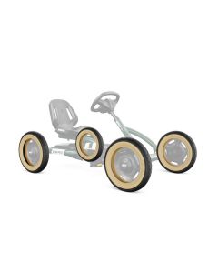 BERG Reifen 12.5x2.25-8 Schwarz-Beige Retro - Für alle Buddy-Gokarts 51.42.00.60