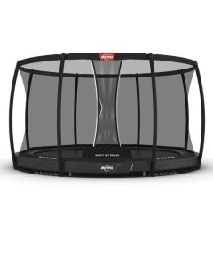 Trampolin BERG Champion InGround 380 Grau Airflow PRO + Safety Net Deluxe 35.42.91.04