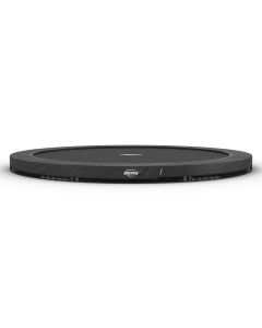 Trampolin BERG Champion InGround 430 Grau Airflow PRO - SPORTS Version ohne Sicherheitsnetz 35.44.53.03