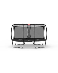 Trampolin BERG Grand Champion Regular 470 Grau Airflow PRO + Safety Net Deluxe 30.35.74.32