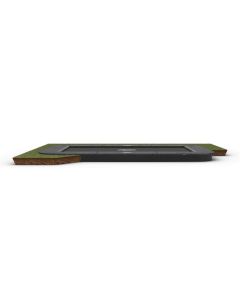 Trampolin BERG Ultim Champion Flatground 330 Grau Airflow PRO - SPORTS Version ohne Sicherheitsnetz 32.31.23.30