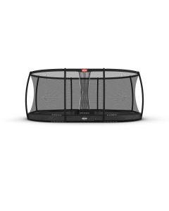 Trampolin BERG Grand Elite InGround 520 Grau Airflow PRO + Safety Net Deluxe 30.43.75.33