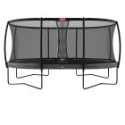 Trampolin BERG Grand Champion Regular 520 Grau + Safety Net Deluxe 30.35.75.31