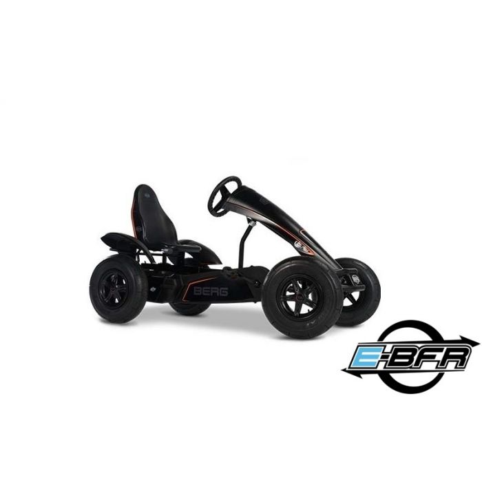 Kinder-Trampolin  BERG XL Black Edition E-BFR Pedal Gokart Elektro Hybrid  07.45.05.00